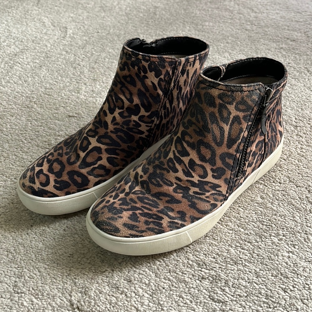 Zippered Sneaker Boots by Naturalizer in Animal Print